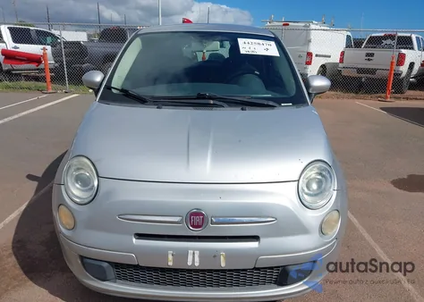 2012 Fiat 500 Pop z USA, uszkodzony, nr VIN 3C3CFFAR3CT254146